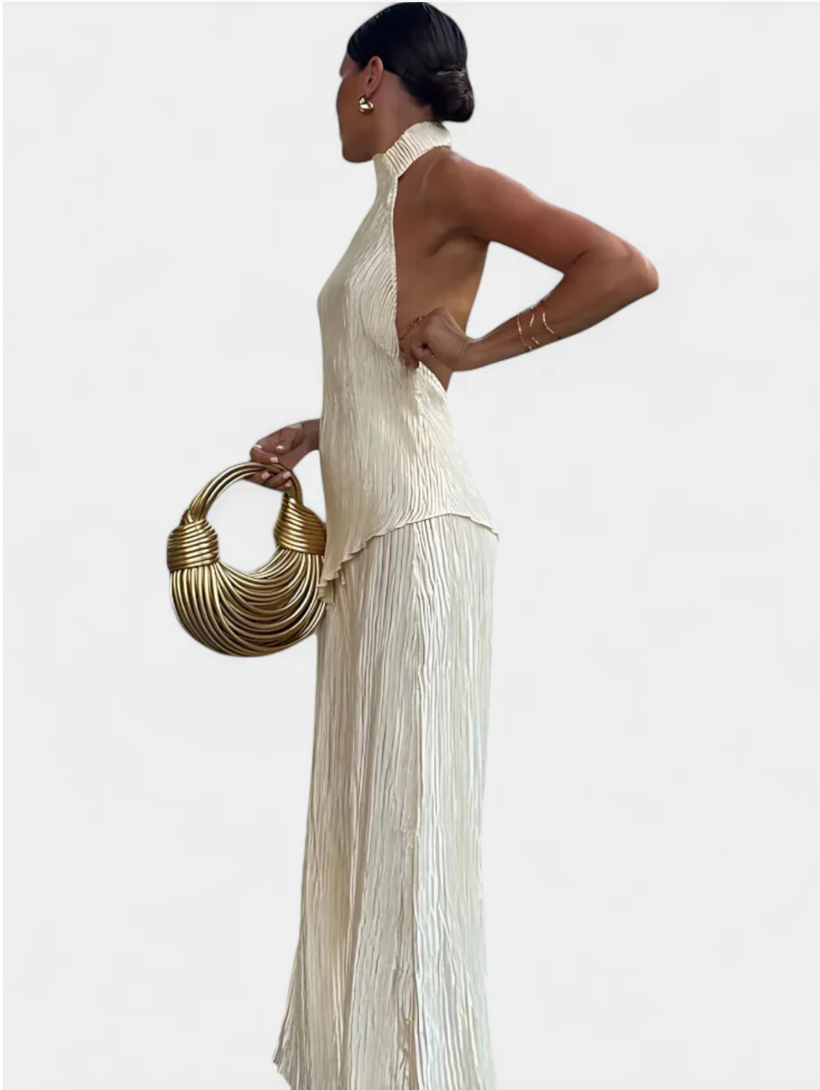 María | Conjunto Elegante Diosa Marfil
