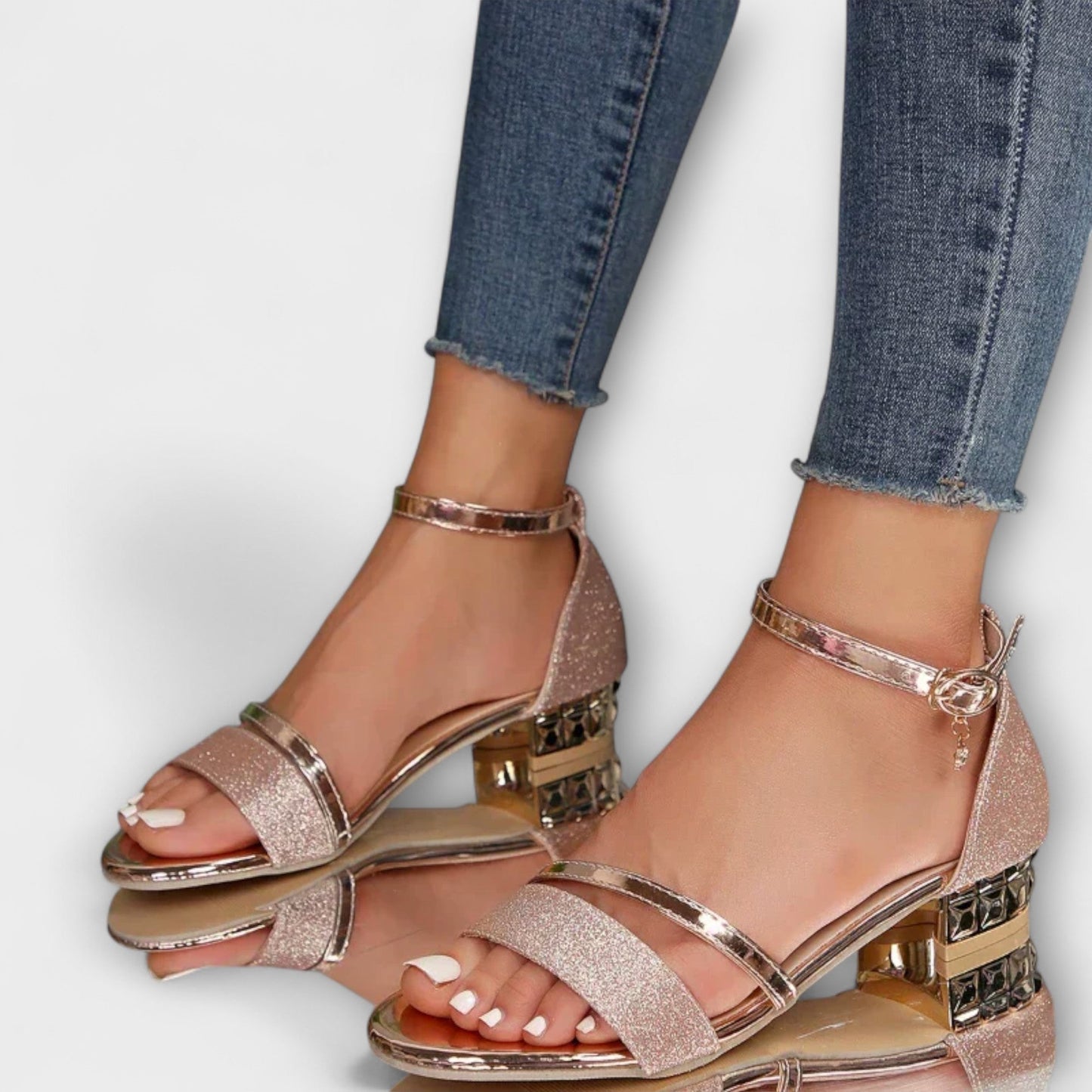 Elina | Elegantes Sandalias de tacón