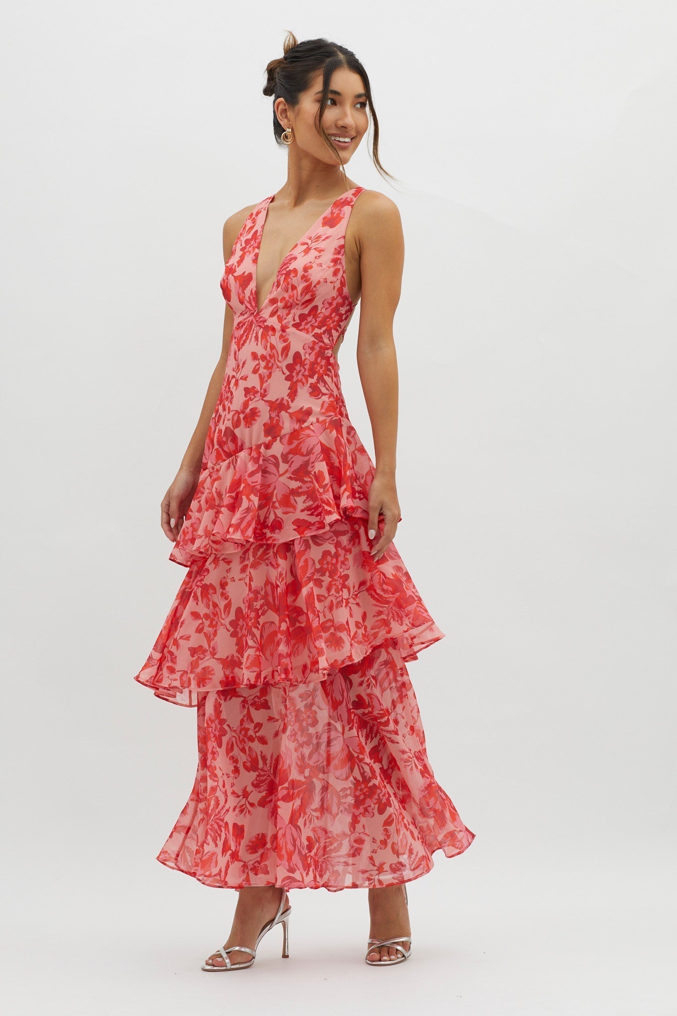 Faye™ | Vestido Midi Bloom Shift