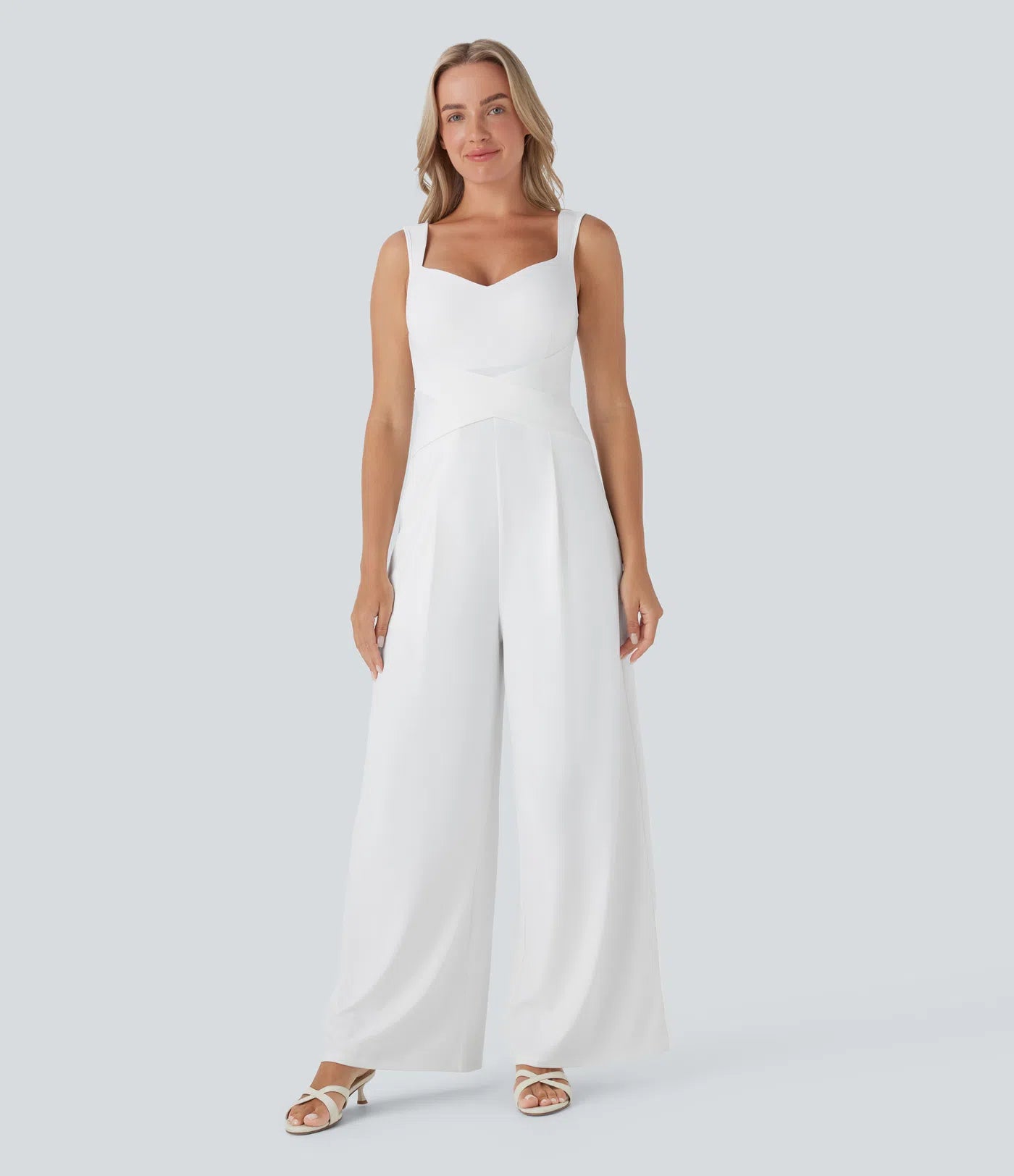 Julia | Mono casual con espalda descubierta y bolsillos laterales