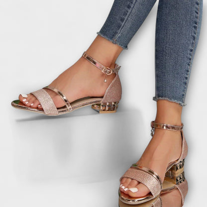 Elina | Elegantes Sandalias de tacón