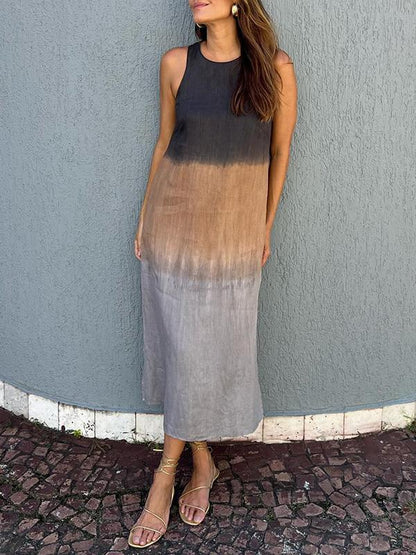 Aurelia™ | Vestido Elegante con Estampado Natural